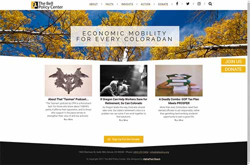 Bell Policy Center Website